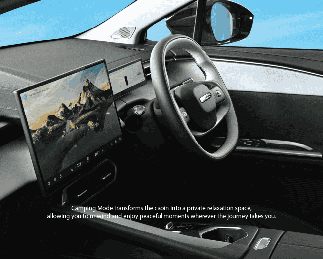 The aluminum body structure is lightweight and rust-free