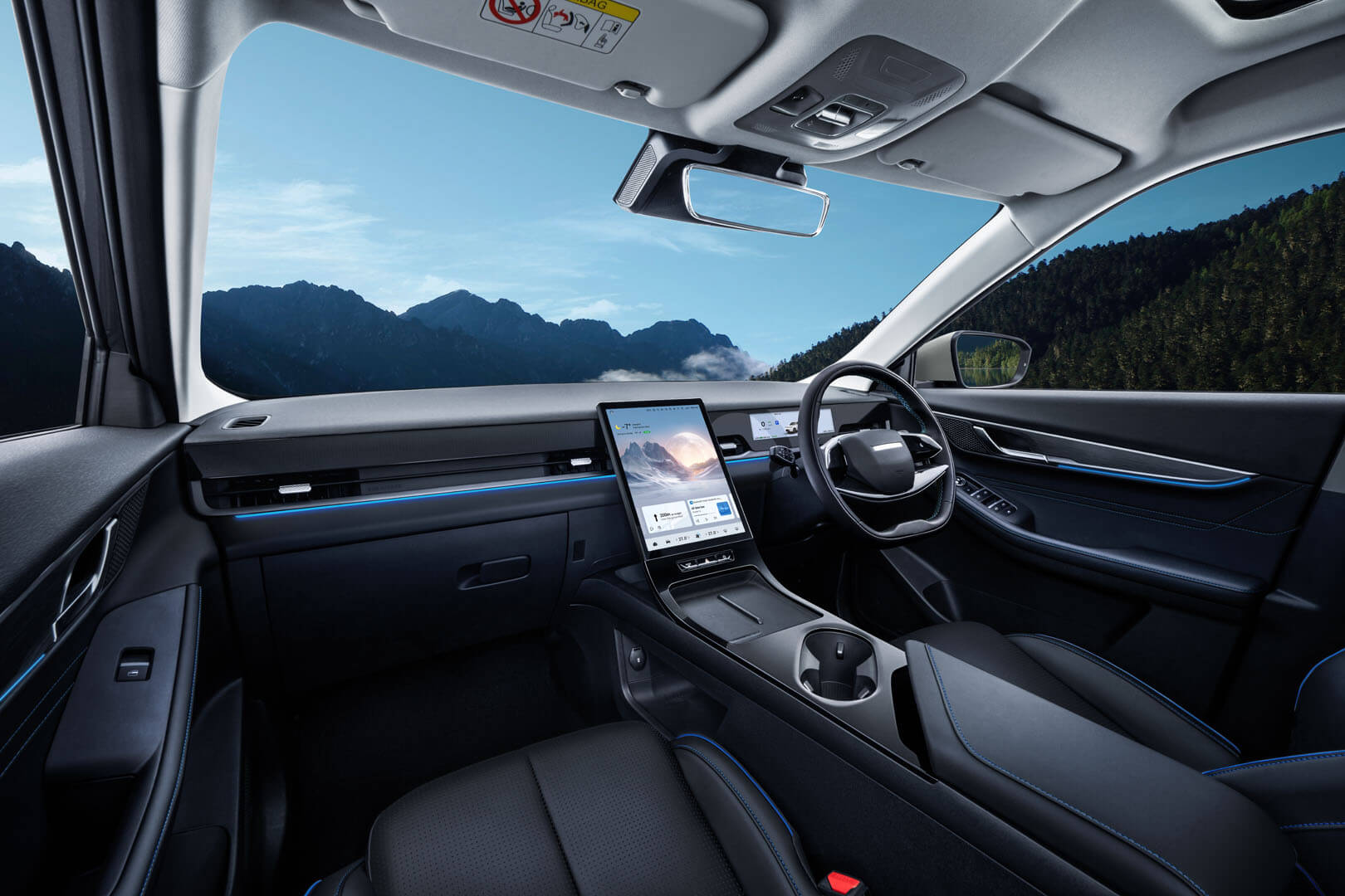 Alpine Green background