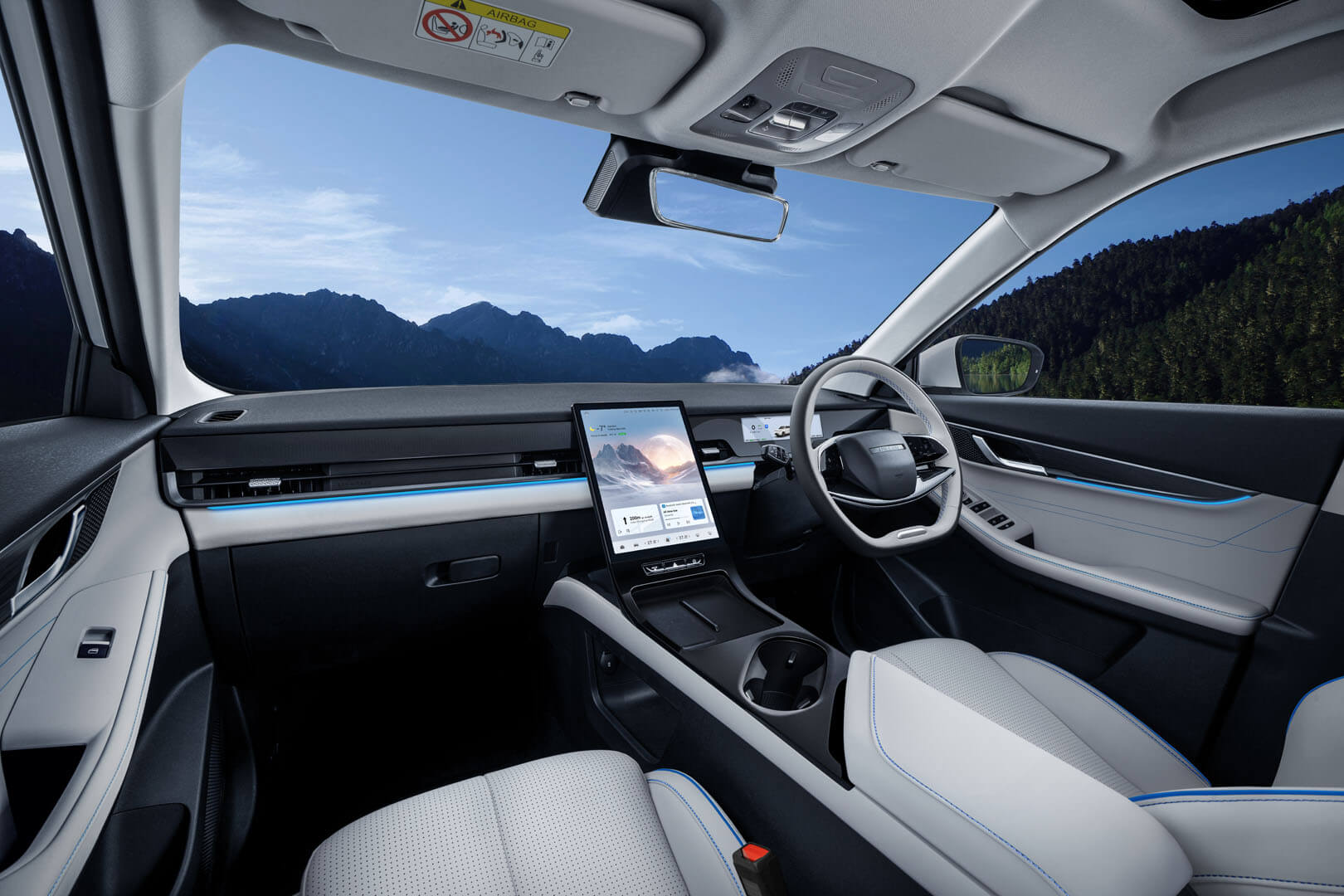 Alpine Green background