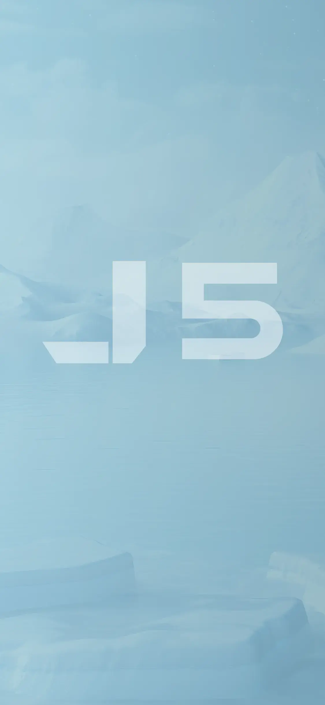 GLACIER BLUE background