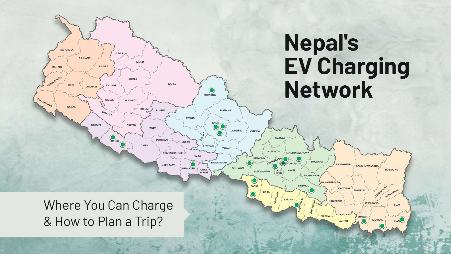 Nepal's EV Charging Network: Where You Can Charge & How to Plan a Trip?