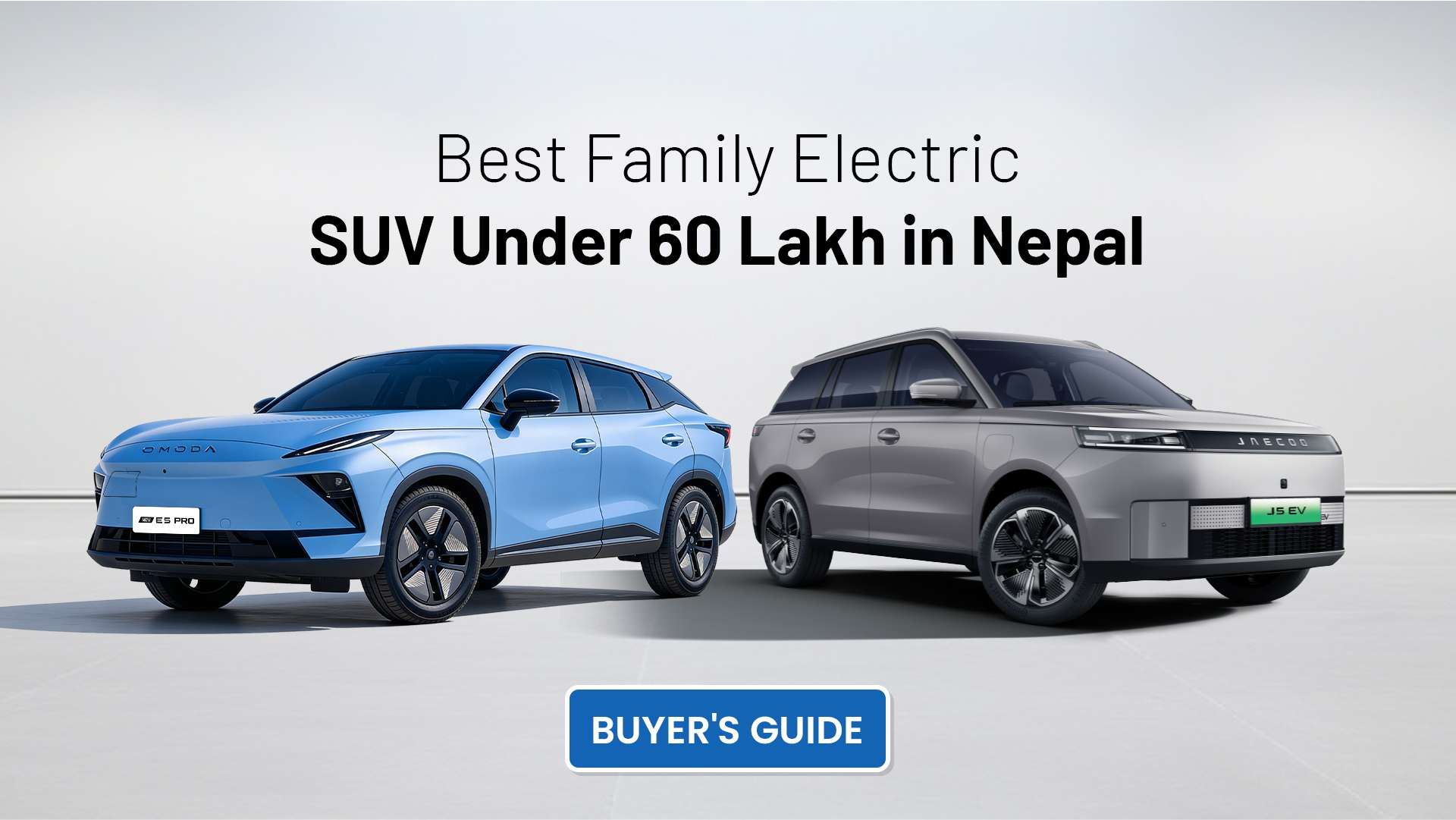 Best Family Electric SUV Under 60 Lakh in Nepal (2026): Complete Buyer's Guide