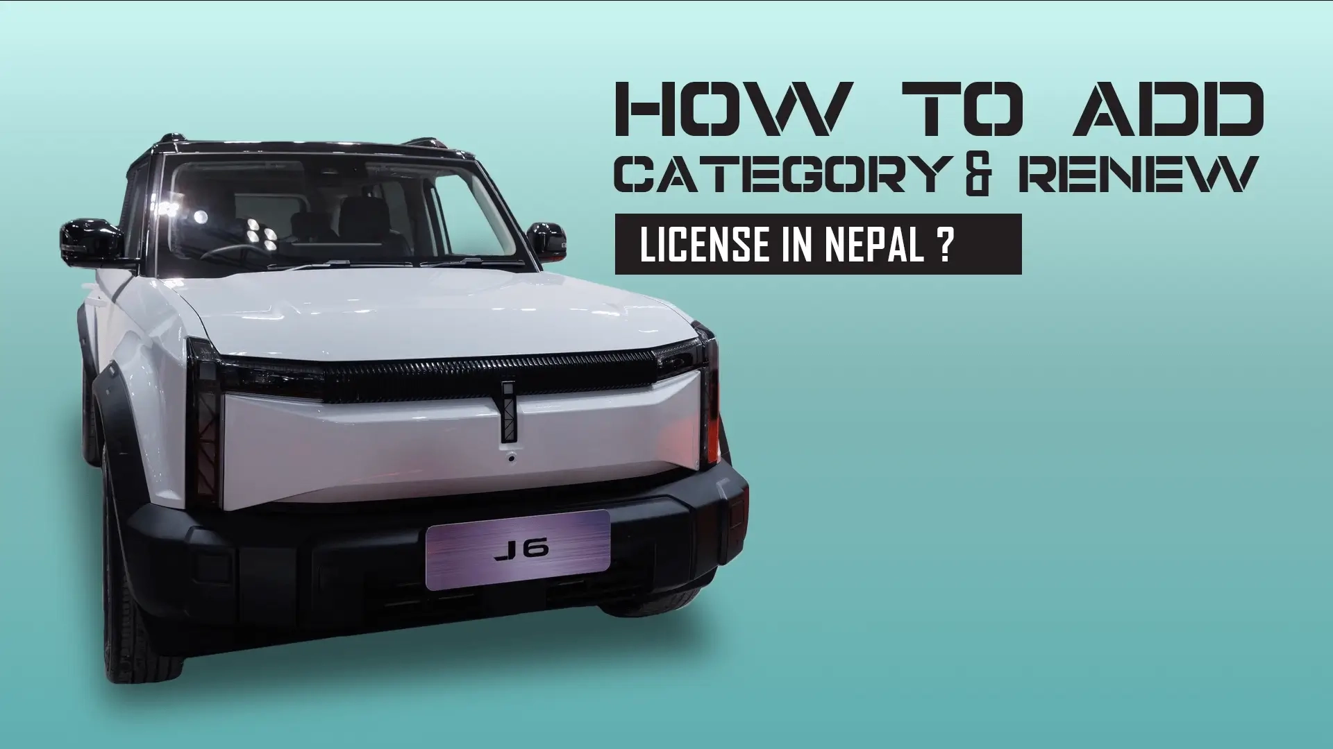 Driving License Online Guide—How to Add Category and Renew License in Nepal