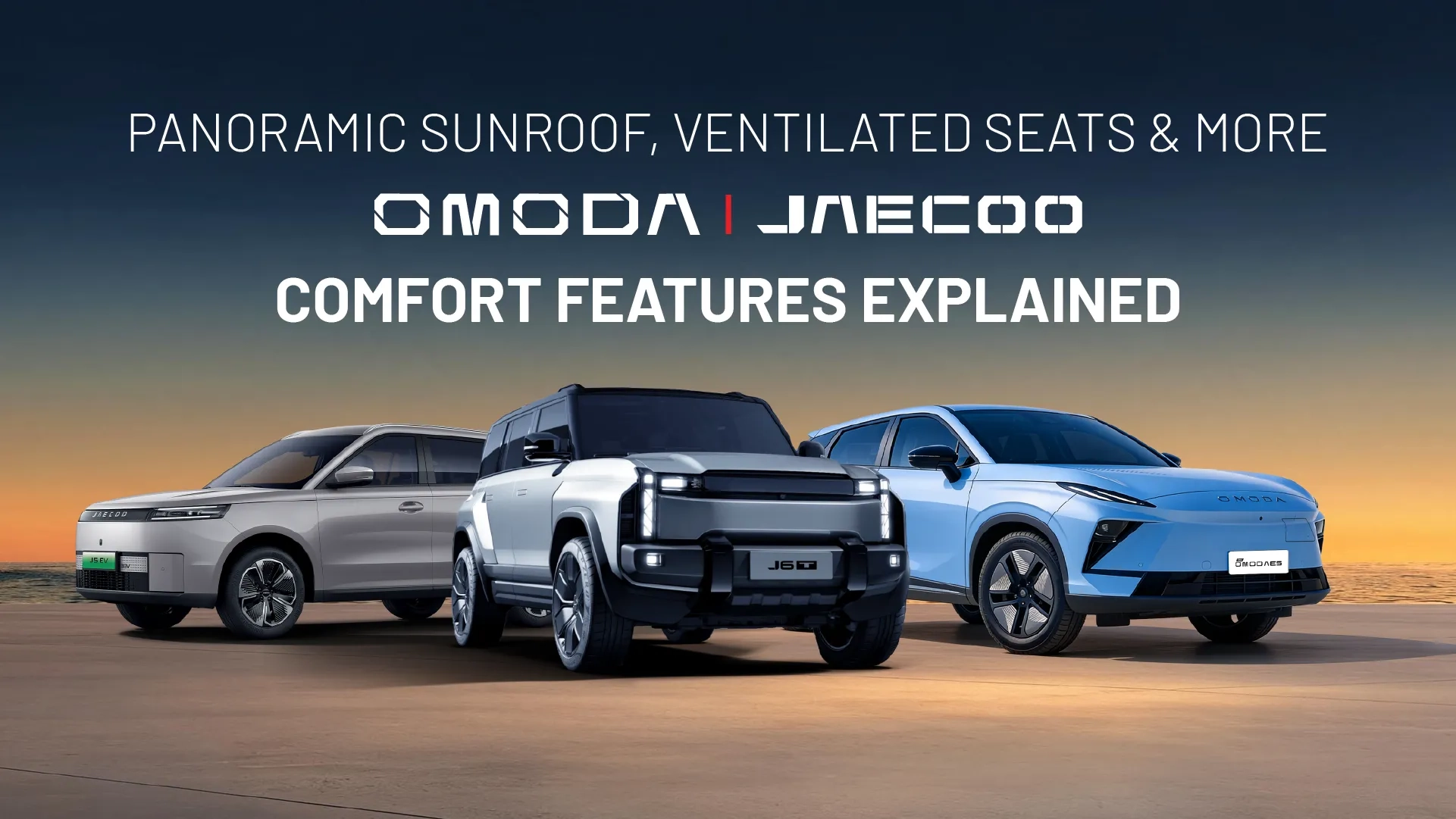 Panoramic Sunroof, Ventilated Seats & More: Omoda Jaecoo Comfort Features Explained